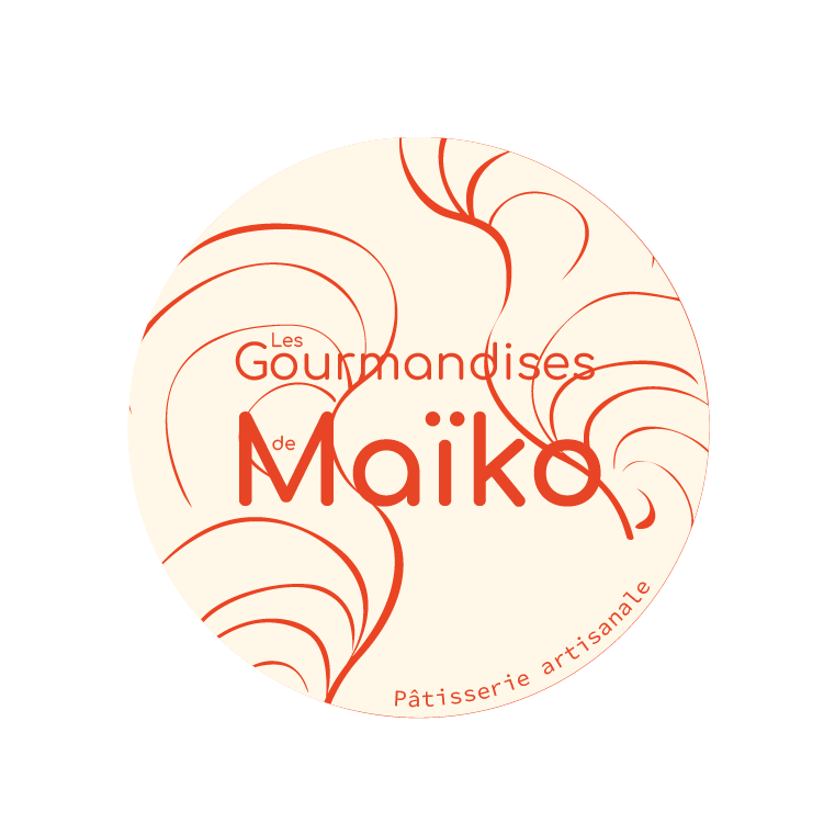 Logo crème_Les Gourmandises de Maïko-01